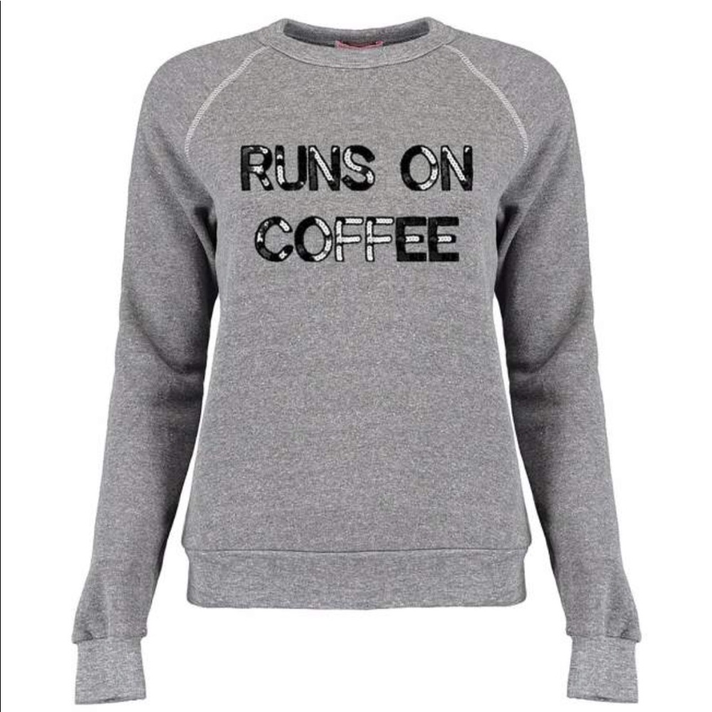 Bow and Drape Runs On Coffee Sweatshirt